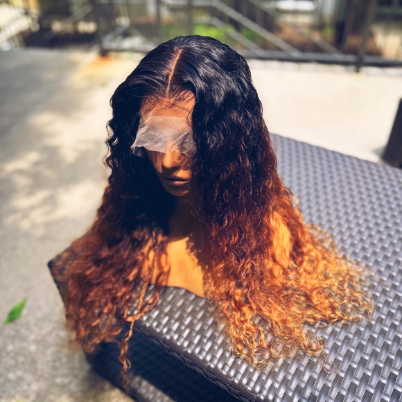 Gorgeous Custom Glue-less water wave Wig 26inches for sale. - Picture 9 of 10